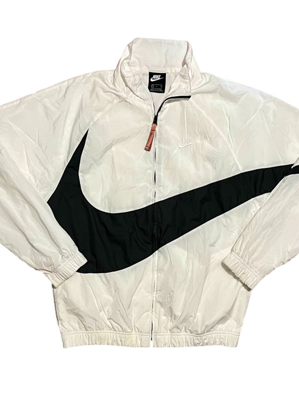Nike Sportswear Swoosh Woven Big Logo Wrap Around Windbreaker, Men's Small